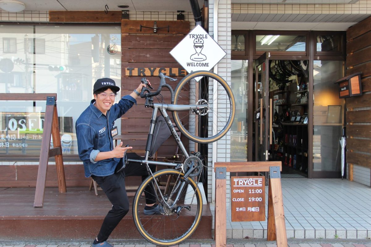 自転車店といずれ併設したいのはパン屋。テイクアウトのしやすさやエネルギーになりやすいことから、サイクリストにはパン好きが多いのだとか