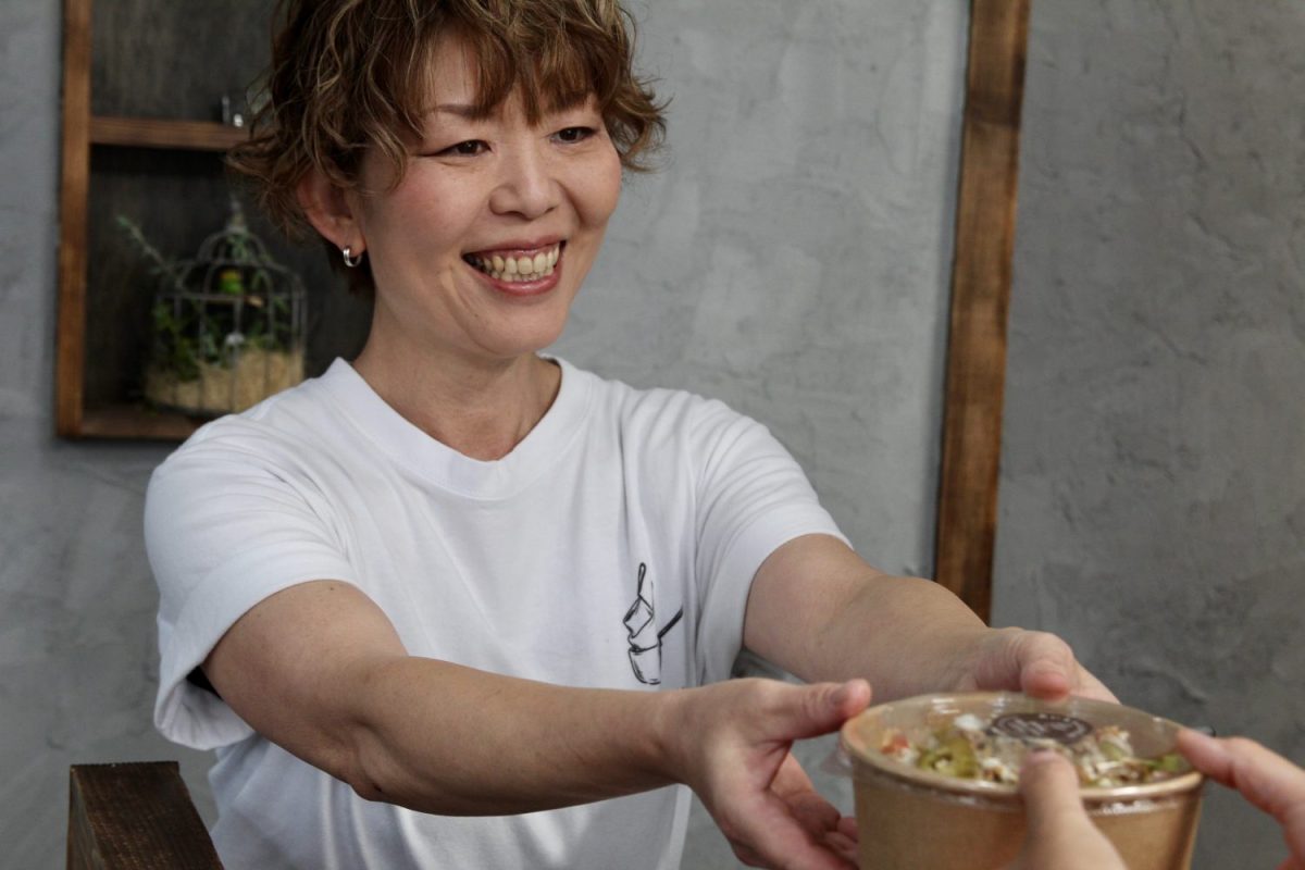 たましんと武蔵村山市の創業塾に行って経営を学んだ亜衣さん。そこで事業計画書を書いたことが、いざお店を始める時にも役立ったとか