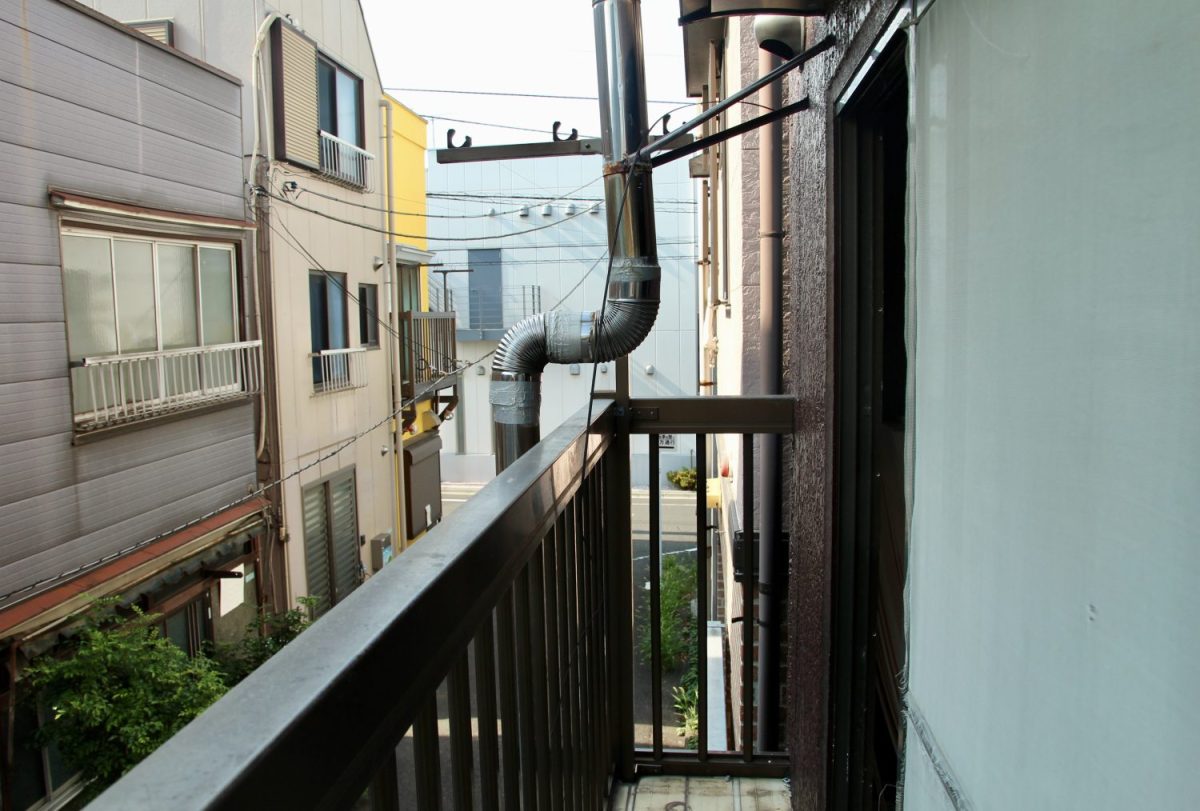 2階にはベランダも