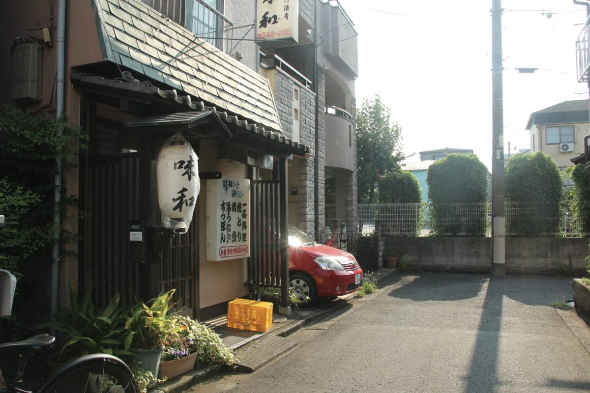 裏口の近くにはこんなスポットも