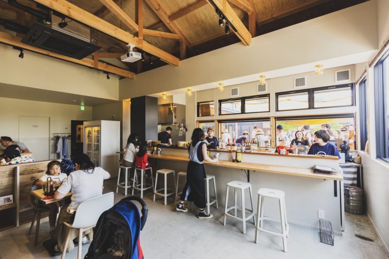 飲食店「ターナーダイナー」は店主の育児のため現在休業中で3月中旬に再開予定 