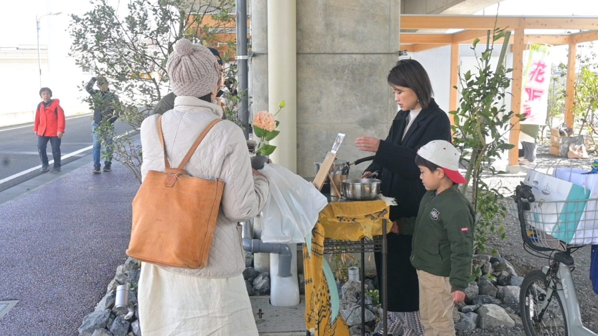 「一人ではなかなかできなかったけど、仲間がいるから実現できた」と大島さん